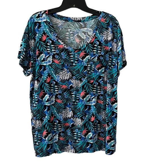 Koolaburra by Ugg Women’s Pajama Set. Tropical Print. Super Soft. Loungewear PL - Picture 2 of 11